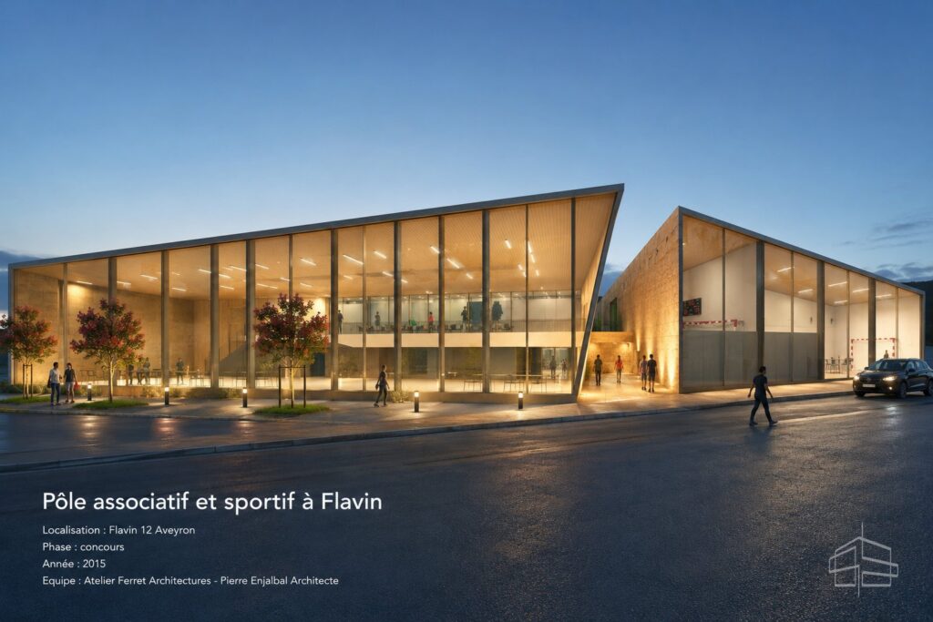 Pole associatif et sportif à Flavin