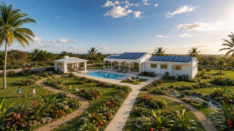 Villa Zen — Rénovation d’une villa avec pool house et piscine à Saint-François