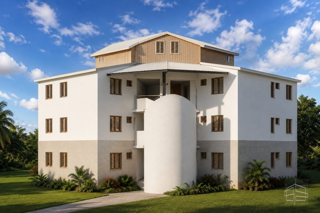 Réhabilitation de 68 logements Mimosa aux Abymes