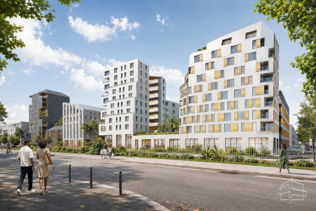 Quartier des Bassin à Flots