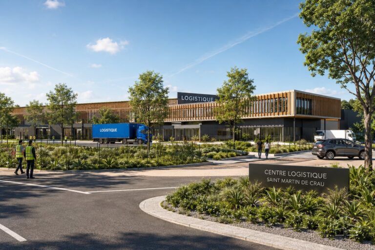 Centre logistique à Saint Martin de Crau