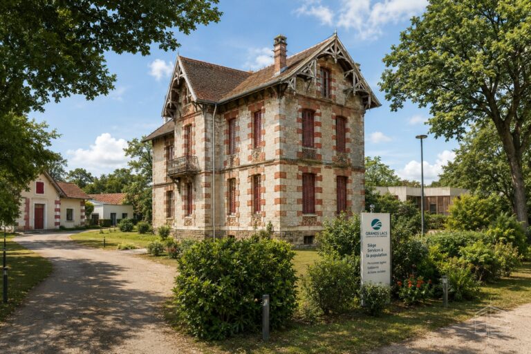 Siège de la Communauté de Communes des Grands Lacs à Parentis-en-Born